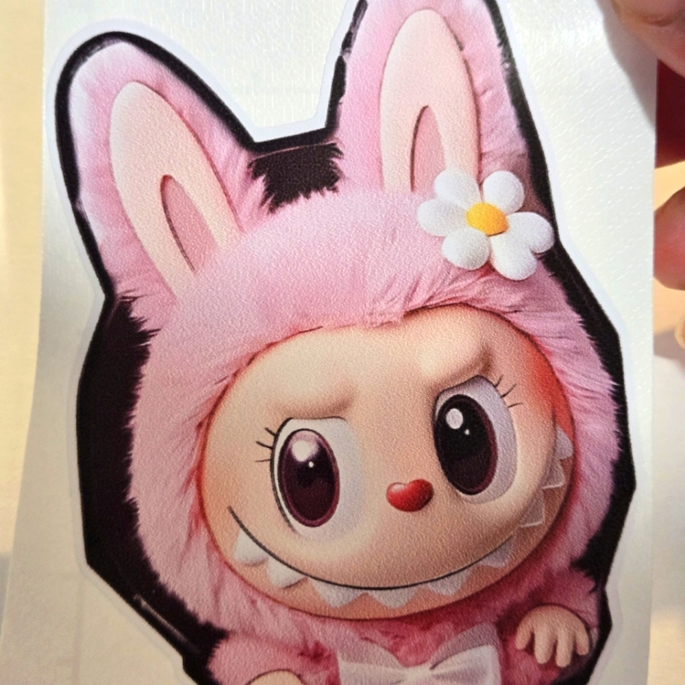 🍒🍒 Cute Pink Labubu Sticker